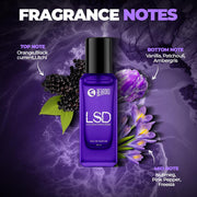 Beardo LSD x Firebomb Edition Perfume Combo for Men (20ml x 2) | Long Lasting Fragrance | Long Lasting Perfume for Men | Gift for Men | Gift for Friend