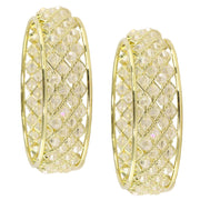 NMII Traditional Plated Metal Bangles Kada Set For Women & Girls With Pearls | Women's Bangles | Fashion Pearls Bangle | Premium Kada Set For Wedding, Occasions, Everyone Jewelry - Set Of 2