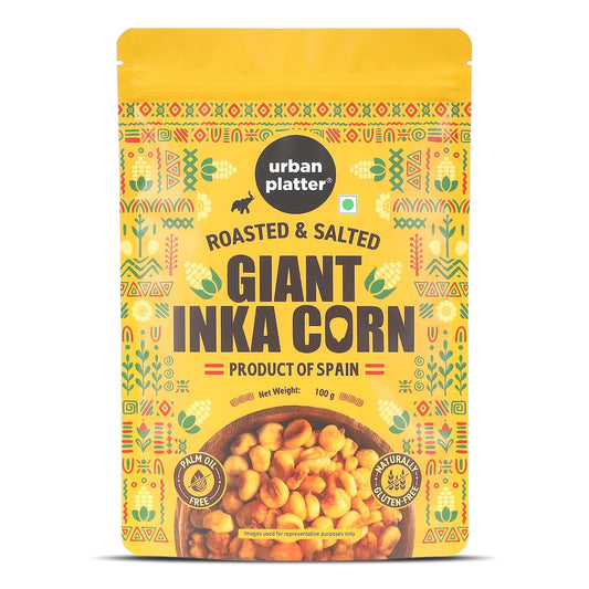 Urban Platter Giant Inka Corn, 100g (Salted & Roasted Corn Kernels, Product of Spain)