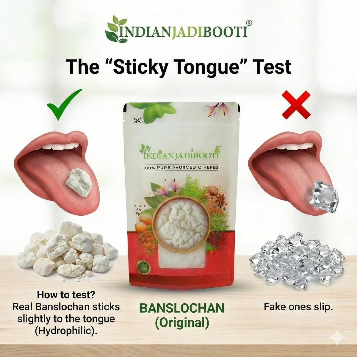 IndianJadiBooti Premium Banslochan | Bone Wellness & Hair Support (30g)