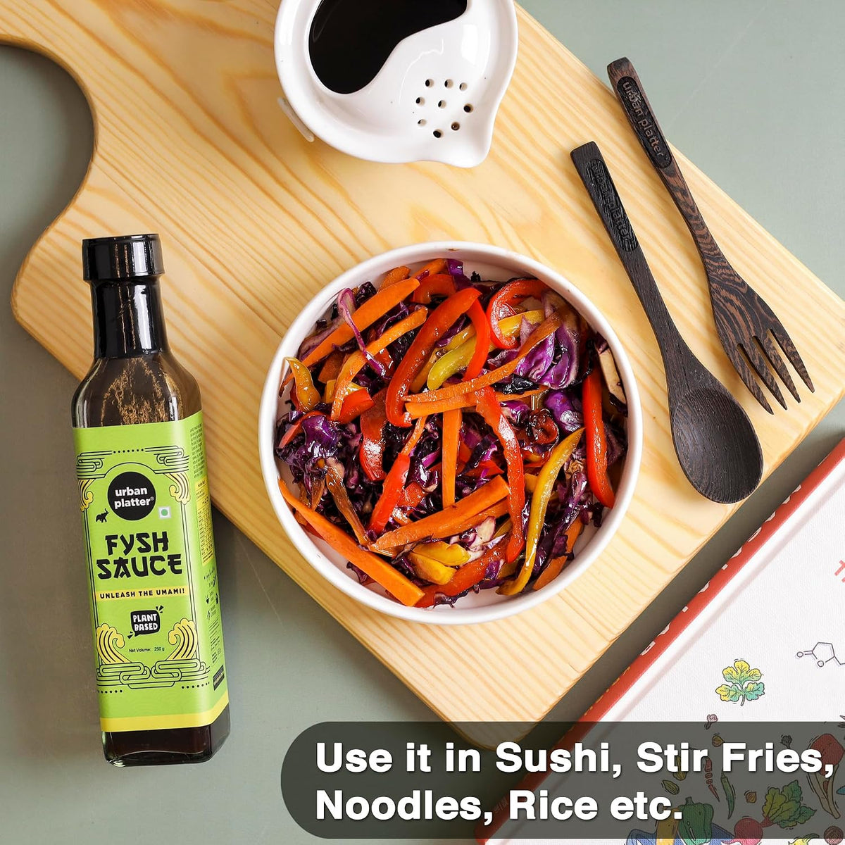 Urban Platter FYSH Sauce 250ml [ Plant Based, Rich Umami Flavour, Asian Condiment]