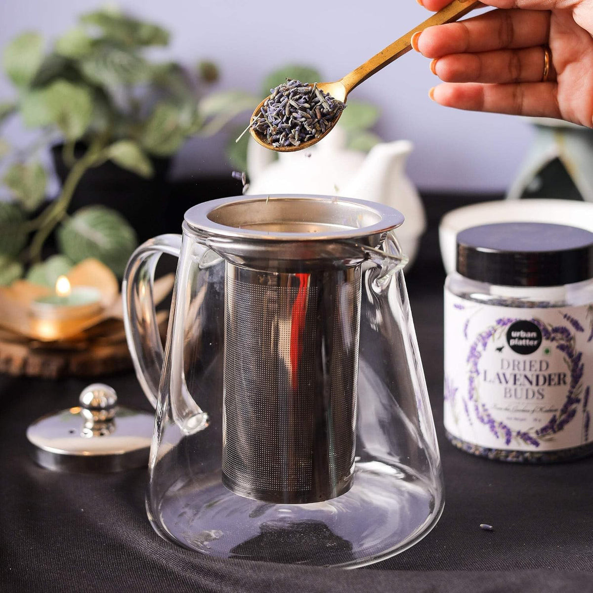 Urban Platter Dried Lavender Flowers from Kashmir, 30g