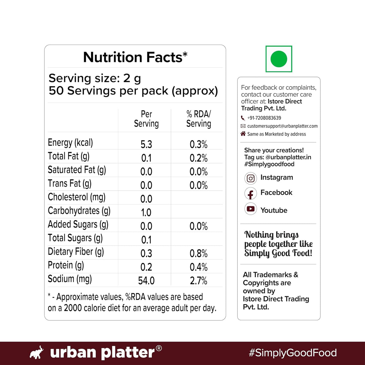 Urban Platter Urfa Chilli Flakes,100g (Urfa Biber, Deep Smoky Turkish Pepper, Mild Heat, Raisin-Like Sweetness, Gourmet Finishing Spice)