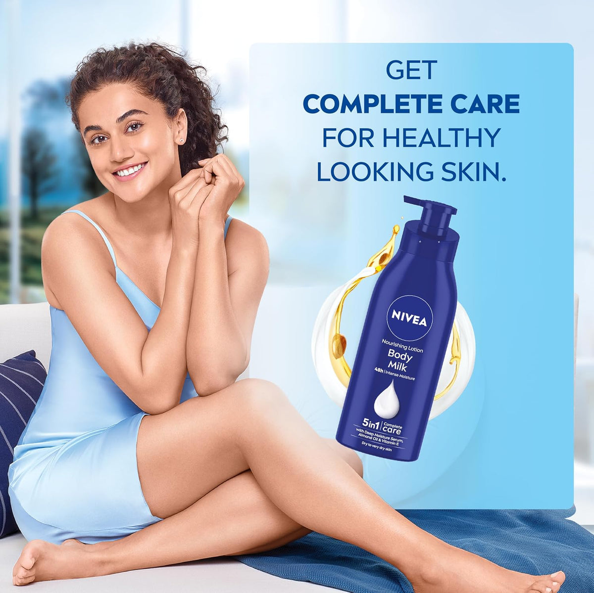 Nivea Body Nourish Body Lotion 400 ml & 120 ml (Pack of 2)
