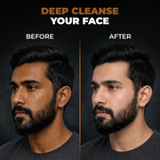 Beardo De-Tan Clay Mask for Men, 75g | Tan Removal & Skin Brightening Face Pack | Deep Cleansing with Niacinamide,Lactic Acid, Glycolic & Kaolin | For All Skin Types