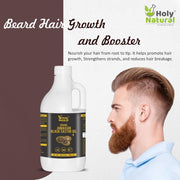 Holy Natural Organic Jamaican Black Castor Oil 1 Liter | Pure Cold Pressed Castor Oil | Moisturizes Scalp, Hair, Beard, Nails & Skin | Natural Beauty Oil