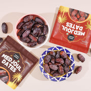 Urban Platter Medium Medjoul Dates, 500g (Hand-Sorted | Moist & Caramelly Texture | Perfect for Snacking & Gifting)