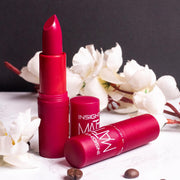 INSIGHT Matte Lipstick | Soft Matte Finish | Highly Pigmented Formula | Ultra Creamy | Intense Color Payoff | Fade-Proof Lipstick | BON BON-4.2g
