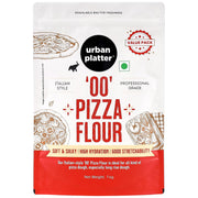 Urban Platter '00' Pizza Flour, 1kg (Superfine Durum Wheat for Soft & Stretchy Dough | Professional-Grade | Maida-Free | Perfect for Homemade Pizza)