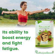 IndianJadiBooti Premium Ginseng Root Whole | Supports Natural Energy & Vitality | 100% Raw, Natural & Authentic Jadi Booti (20 Grams)
