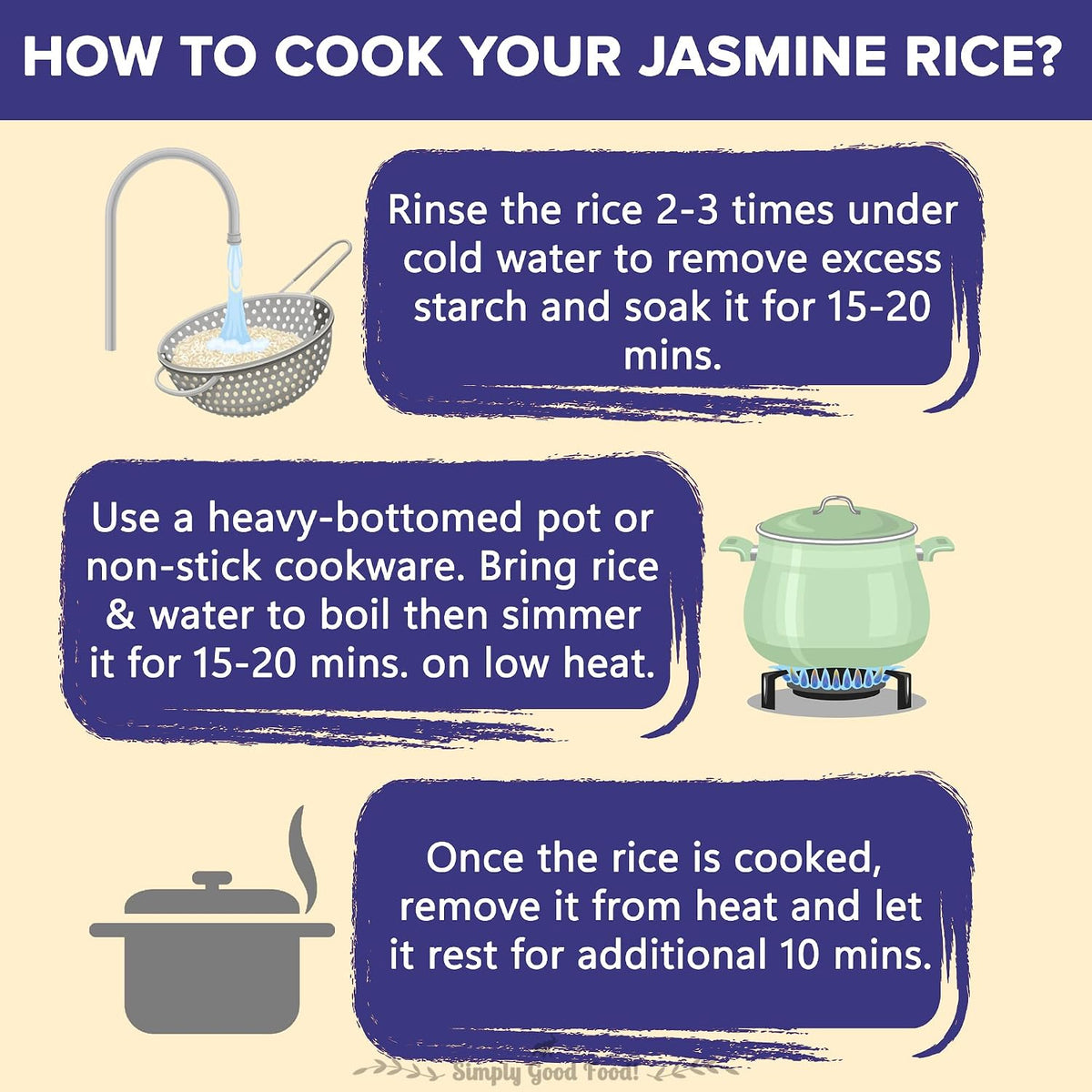 Urban Platter Thai Jasmine Rice, 300g (Aromatic Long-Grain Rice | Soft & Fluffy Texture | Asian Pantry Staple)