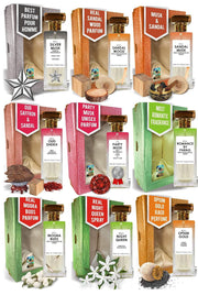 Parag Fragrances Combo Pack of Kesar Chandan Attar Perfume Spray 50ml and Kesar Chandan Attar Roll on 6ml (Long Staying Attar Perfume Spray For Men and Women) (Contain Denat Alcohol)