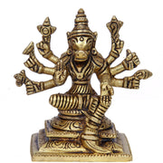 Aalayam Selveer Varahi Amman Statue | Varahi Amman Silai | Varahi Amman Brass Statue 9cm Height Brass Gold Colour 1 Piece