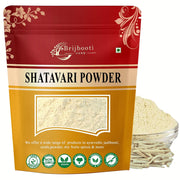 Brijbooti white Shatavari Powder 100 Gram | Shatavari Root Powder for Women | Pcos Relief | Balances Hormones | Asparagus Racemosus | Thaneervittan Kilangu Roots