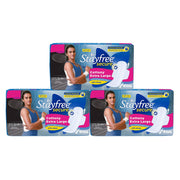 Stayfree Secure Extra Large Cottony Soft Cover Sanitary Pads For Women Combo, 20s X 3 (60 Pads) (Pack of 3)