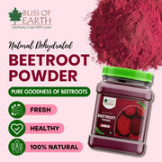 Bliss of Earth 2x500Gm Beetroot Powder natural Spray Dried (pack of 2)