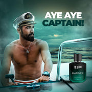 Beardo Whisky Smoke Bourbon Perfume 50ml & Mariner Perfume 50ml Combo | Long Lasting Perfume For Men | Oriental, Woody, Leathery | Fresh, Aqua Notes | Gift Set | Rakhi Gift for Brother | Gift for boyfriend | Gift for Men | Gift for Brother