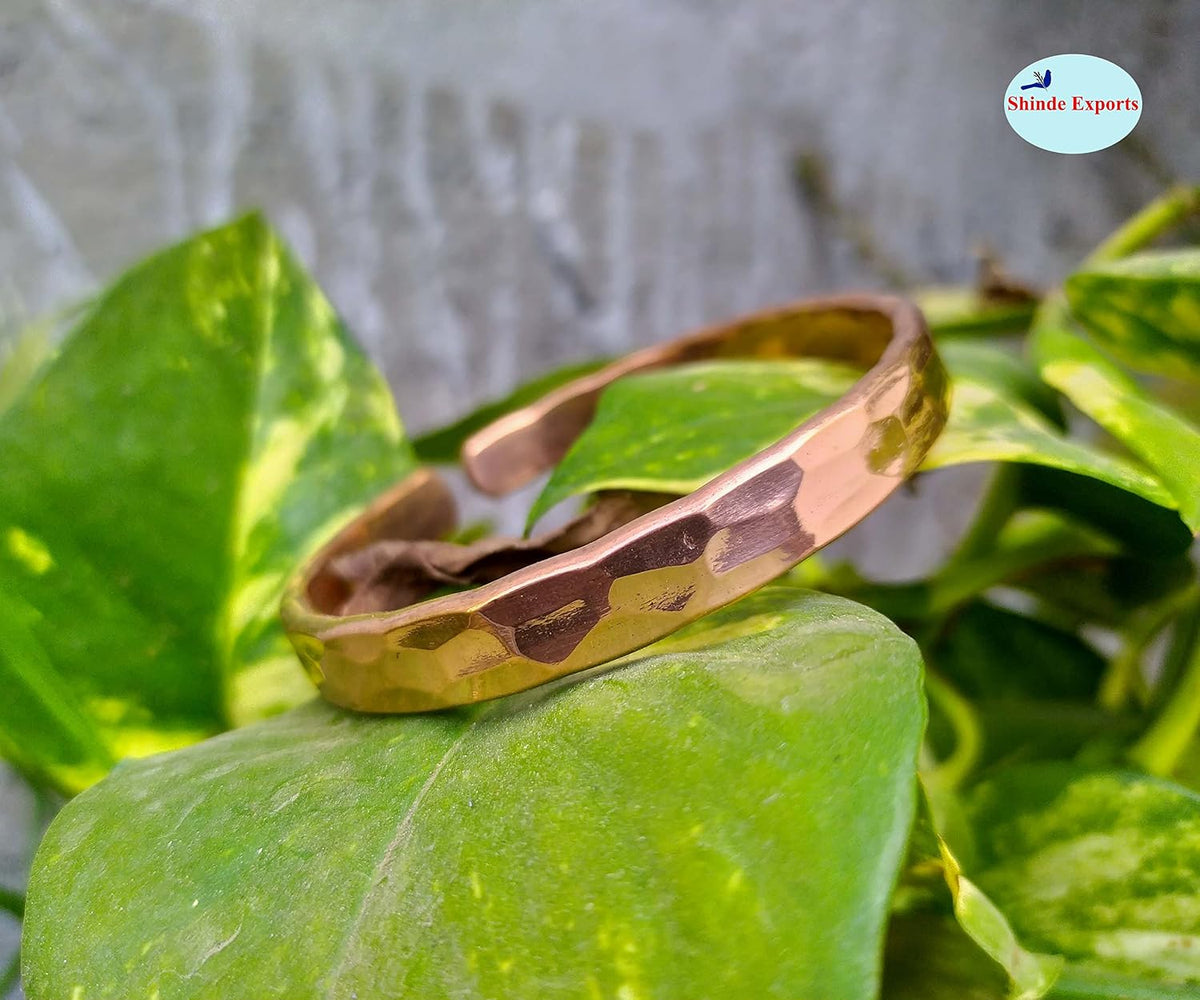 SHINDE EXPORTS Designer Pure Copper Kada for men and women