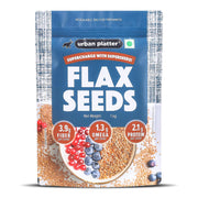 Urban Platter Flax Seeds, 500g x 2 (Alsi | Heart-Healthy | Protein and Fiber Rich | Use in salads | After meal Digestive)