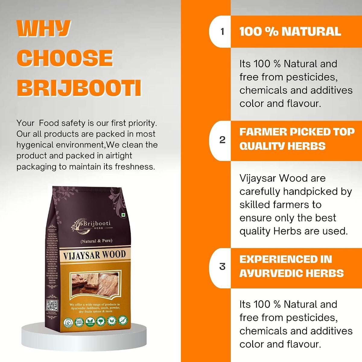 Brijbooti Vijaysar Ki Lakdi 400gm | Vijaysar Wood | Vijay sar wood for diabetes | wood, sticks, Chaal & lakdi | Indian Kino Tree Bark