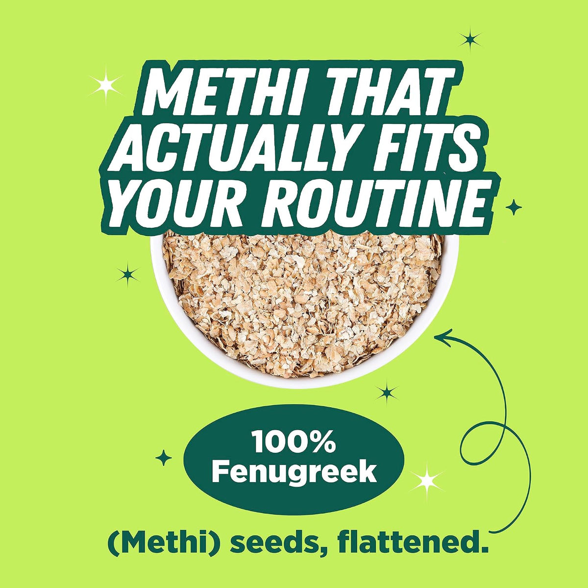 Urban Platter Methi Seed Flakes, 100g (Fenugreek Seed Flakes for improved digestion, reduced bloating, and everyday gut wellness)