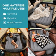 Toy Imagine Inflatable Car Bed with Air Pump & 2 Pillows