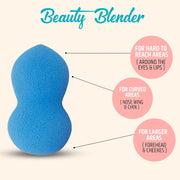 INSIGHT Beauty Blender Sponge Applicator | High-Definition Makeup Sponge for Face Makeup - Pack of 3