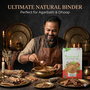 IndianJadiBooti Maida Lakdi Powder | Maida Wood (Litsea Glutinosa) | Pure Medasak for Bone Health, Joints & Swelling | Natural Raw Herb 400g | (Pack Of 2)