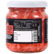 Urban Platter Pink Sushi Ginger, 190g, Drained Weight 110g [Gari, Japanese Style Pickled Ginger, Sushi Ingredient, Thinly Sliced, Perfectly Aromatic]