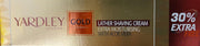 YARDLEY GOLD LATHER SHAVING CREAM