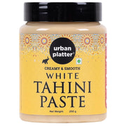Urban Platter Tahini Paste, 250g (Smooth & Creamy White Sesame Paste, No Additives, Ideal for Hummus, Shawarma Sauce, Baba Ghanoush & Salad Dressings)