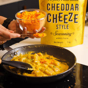 Urban Platter Cheddar Cheese Style Seasoning, 1 kg (Perfectly Plant-based | Ideal for Pop Corn, Fries, Pasta, and more | Super-Value pack)