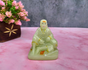SHINDE EXPORTS saibaba Idol/saibaba Idol for car Dashboard Radium/Radium saibaba Statue