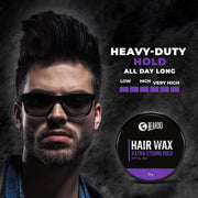 Beardo Xxtra Stronghold Hair Wax, 50 gm | Crystal Hair Wax for Men | Hair Wax Men | Hair Styling Wax for Glossy Finish & Shine | Extra Strong Hold Wax