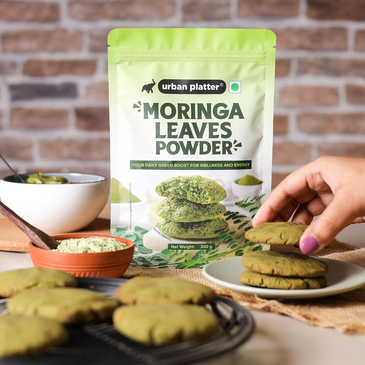 Urban Platter Moringa Leaf Powder, 200g
