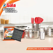 Gala Super Scrub Set (Black, 1 Piece)