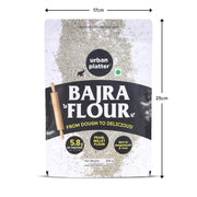 Urban Platter Bajra Flour, 500g (Stone-Ground Pearl Millet Atta | Rich in Fiber & Iron | Naturally Gluten-Free)