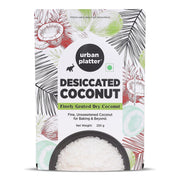 Urban Platter Desiccated Coconut, 250g (Unsweetened and Finely Grated, Ideal for Baking & Confectionery)