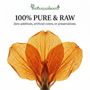 IndianJadiBooti Pure Tesu Flowers (Butea Monosperma) | Botanical for Complexion Harmony, Cooling Baths & Natural Dye | 400 Grams