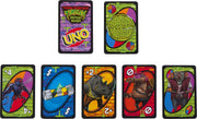 Mattel Games UNO Teenage Mutant Ninja Turtles Mutant Mayhem Card Game for Family Night, Travel & Camping