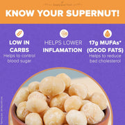 Urban Platter Bold and Exotic Macadamia Nuts, 100g (Grade A, Crunchy, Perfect for Guilt-Free Snacking)