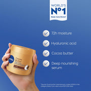 NIVEA Cocoa Butter Body Cream with Deep Nourishing Serum
