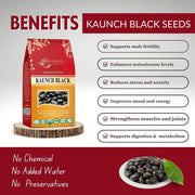 BrijBooti Black Kaunch Seeds 400 Gr - Mucuna Pruriens - Kala Koch ke Beej - Cowhage