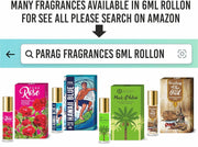 Parag Fragrances Alcohol Free & Long Lasting Attar Perfume Roll-On 6ml (Jasmine)