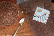 NatureVit Roasted Salted Flax Seeds, 400g [High Fibre, Antioxidant]