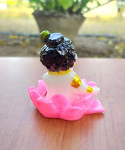SHINDE EXPORTS Krishna Idol Small for Pooja/kanha ji ki murti/Krishna Statue Marble/Krishna murti 6cm