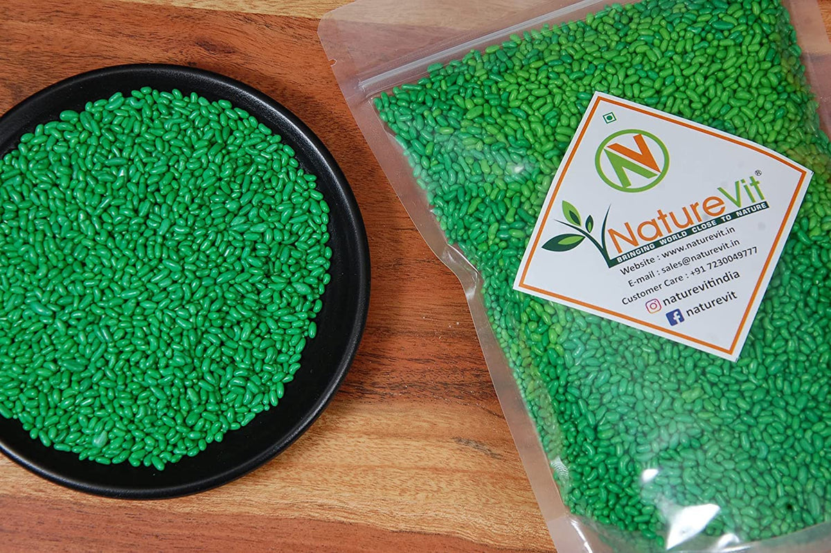 NatureVit Sugar Coated Green Saunf 400 Gram | Refreshing After-Meal Mouth Freshener | Traditional Mukhwas with Sweet Fennel Seeds | Ideal for Digestion & Fresh Breath