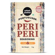 Urban Platter Portuguese Peri Peri Seasoning Mix, 1Kg (an All Purpose Seasoning, Perfect for Pop Corn, Pasta, Fries Seasoning | Dairy-Free) [HoReCa Pack]