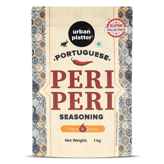 Urban Platter Portuguese Peri Peri Seasoning Mix, 1Kg (an All Purpose Seasoning, Perfect for Pop Corn, Pasta, Fries Seasoning | Dairy-Free) [HoReCa Pack]