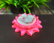 SHINDE EXPORTS charan paduka/laxmi charan paduka/Lakshmi charan paduka/charan paduka Marble 6 cm